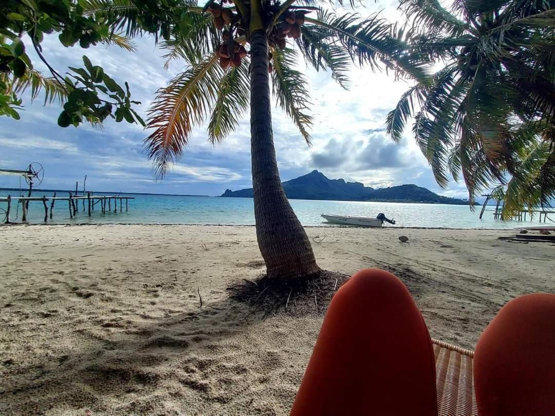 Poemanahere Island Camping A Maupiti Te-Fare-Arii Exterior foto
