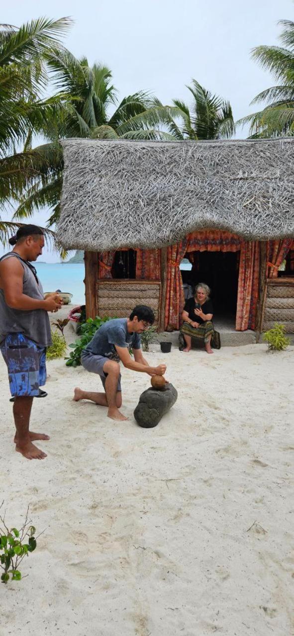 Poemanahere Island Camping A Maupiti Te-Fare-Arii Exterior foto