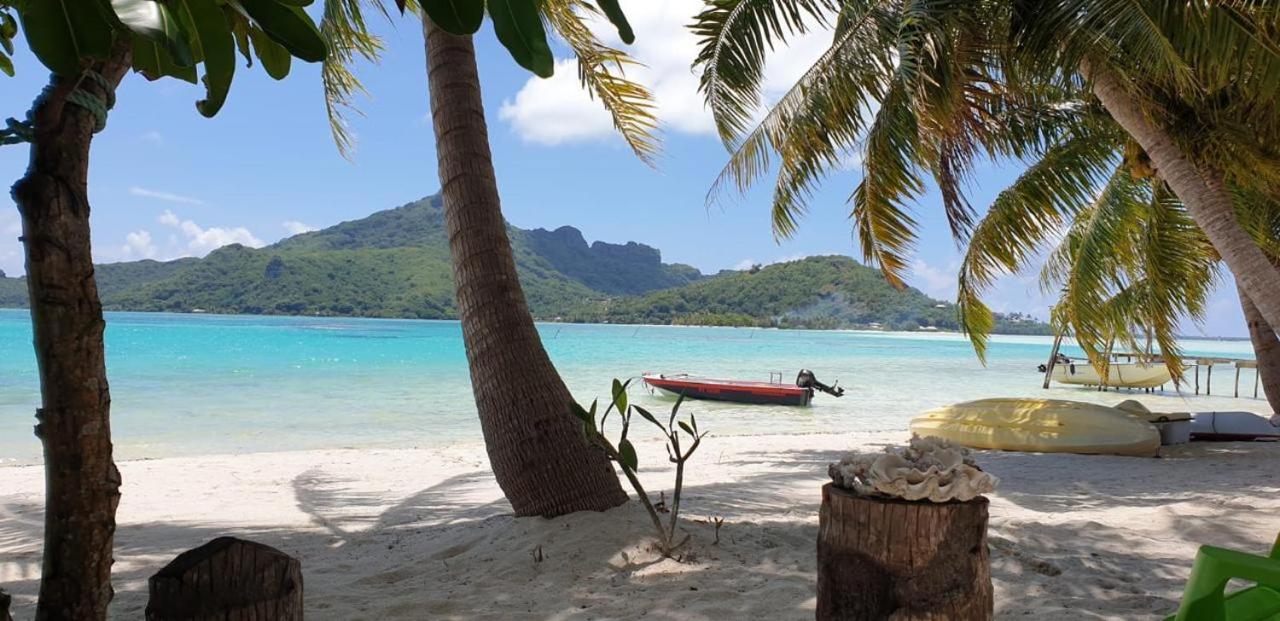 Poemanahere Island Camping A Maupiti Te-Fare-Arii Exterior foto
